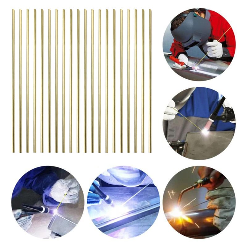PGCOKO Brass Rods 1mm x 100mm, 100 PCS, Knife Handle Material, Solid Brass Round Rod Stock for Crafts, Knife Pins, Rivet Dowel for Knifemaking Handles Scales, for Hardware, Novelty, DIY, Hobby, Model Car - Image 4